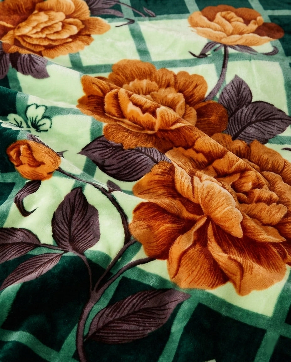 Heaven 4KG 2-Ply Double Bed Blanket-Botanica