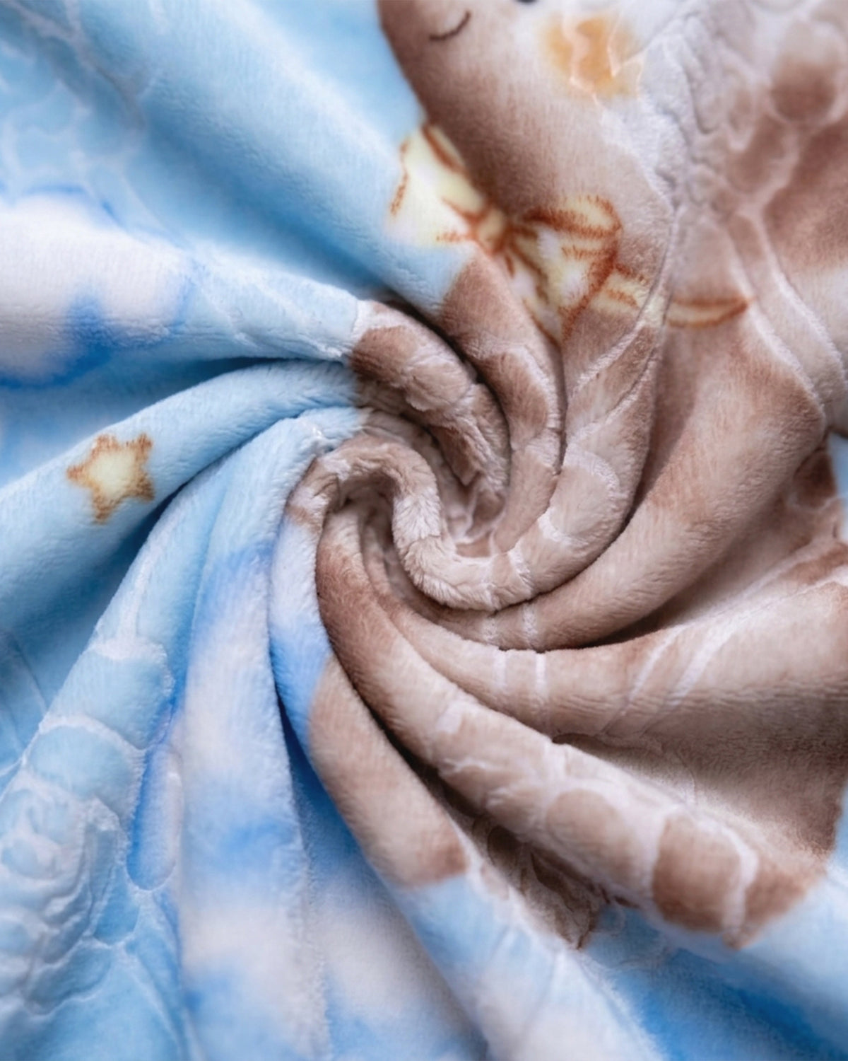 Tiny Tots-Kids Blanket-Light Blue