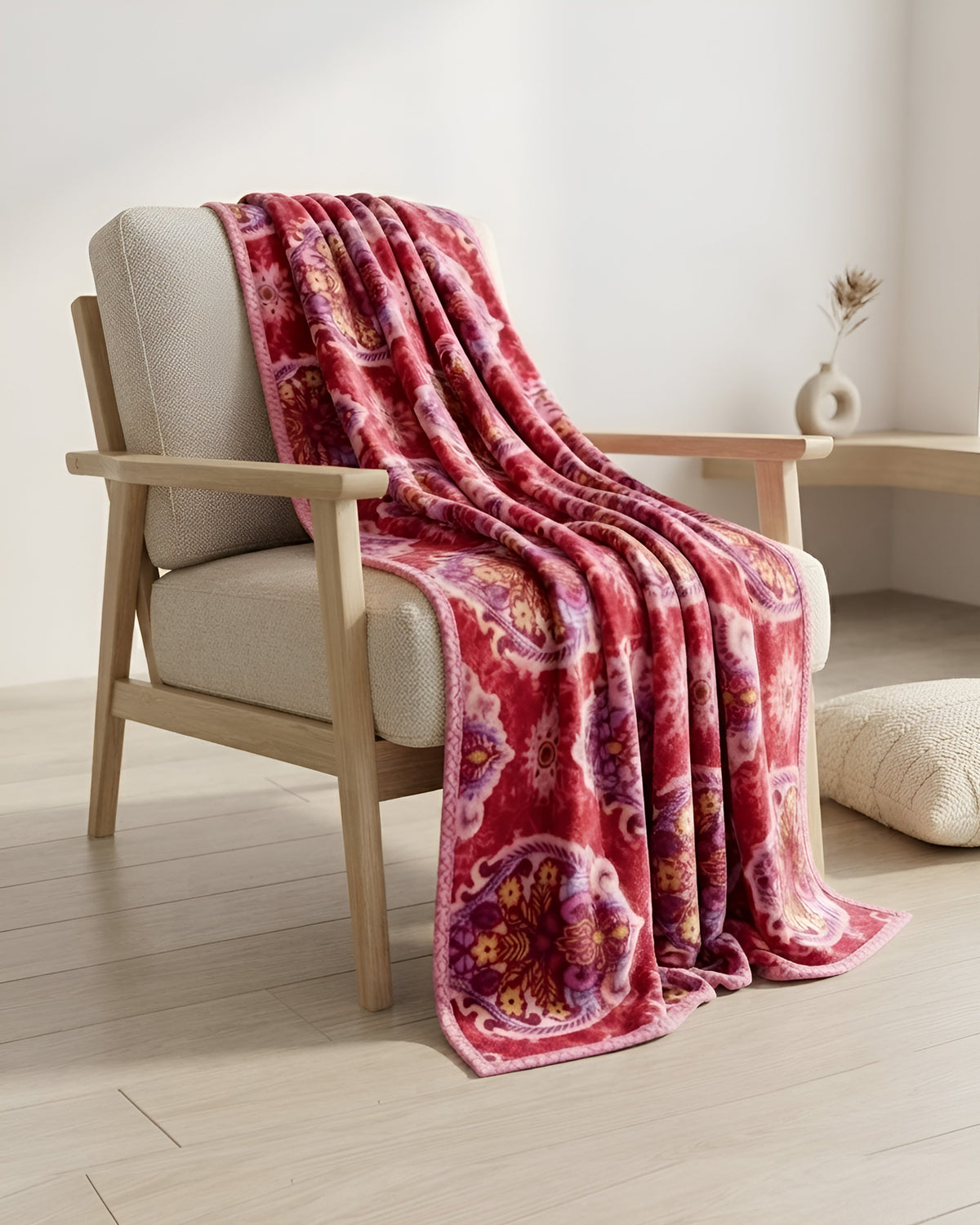 Wonder Flannel AC Blanket - Azalea
