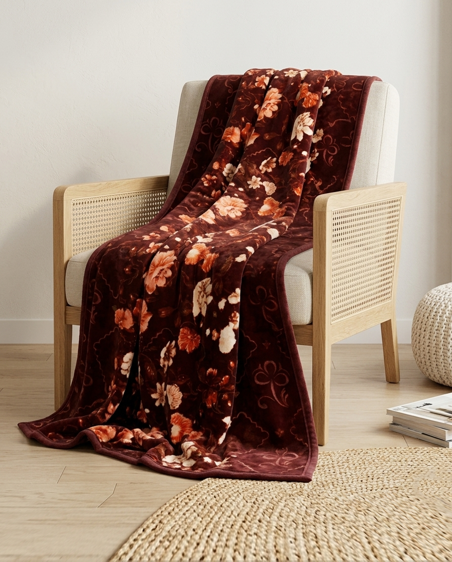 Wonder Flannel AC Blanket - Bronza
