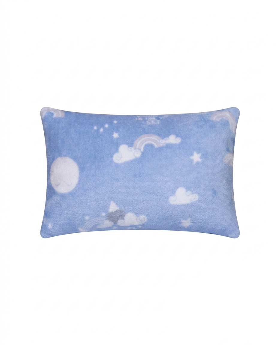 Printed Mink Cushion-Poppy