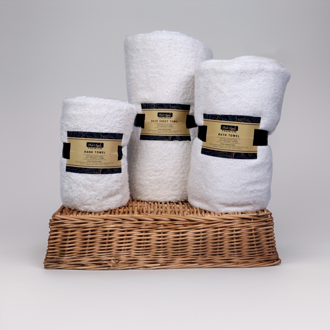Cotton Bath Towel-Frost