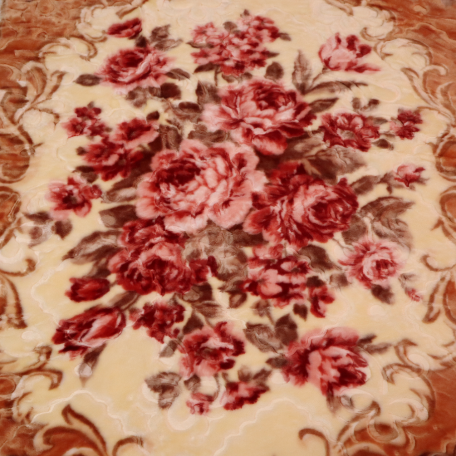 Emperor Single Bed 3+ KG Blanket - Peach Blossom