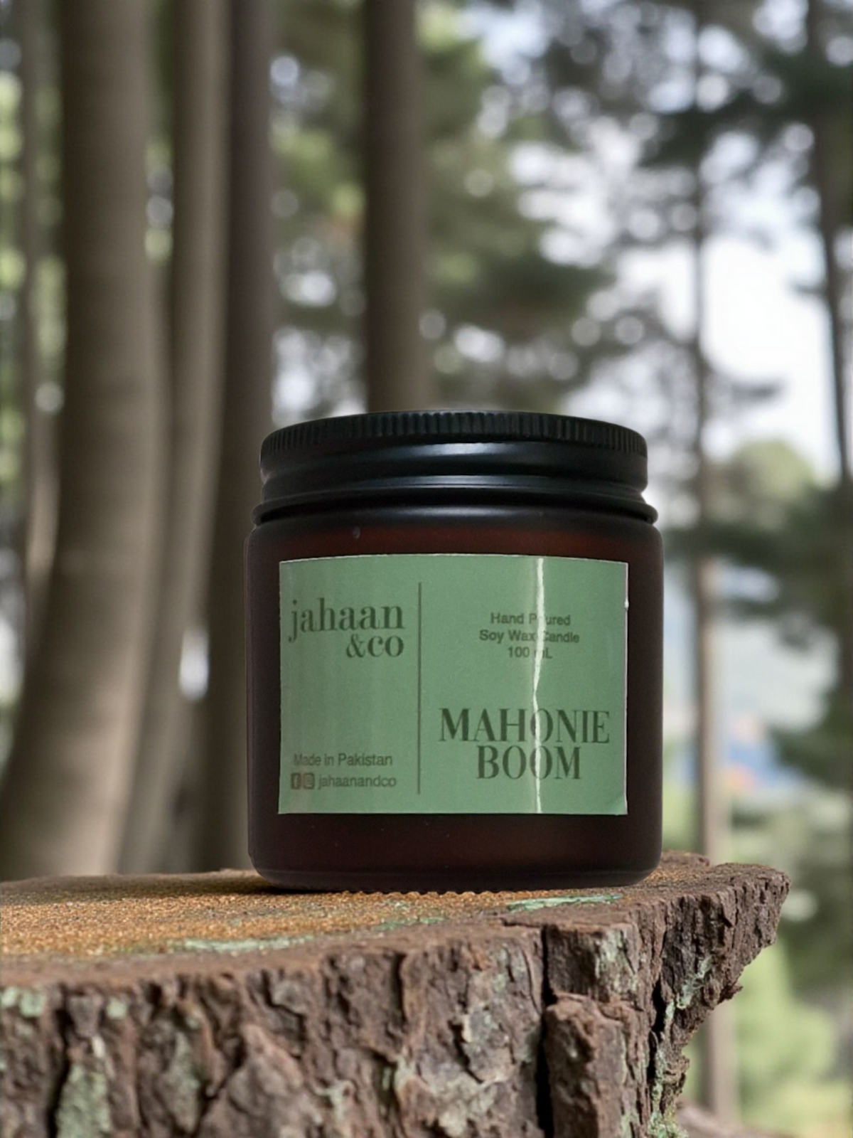 Mahonie Boom Premium Candle