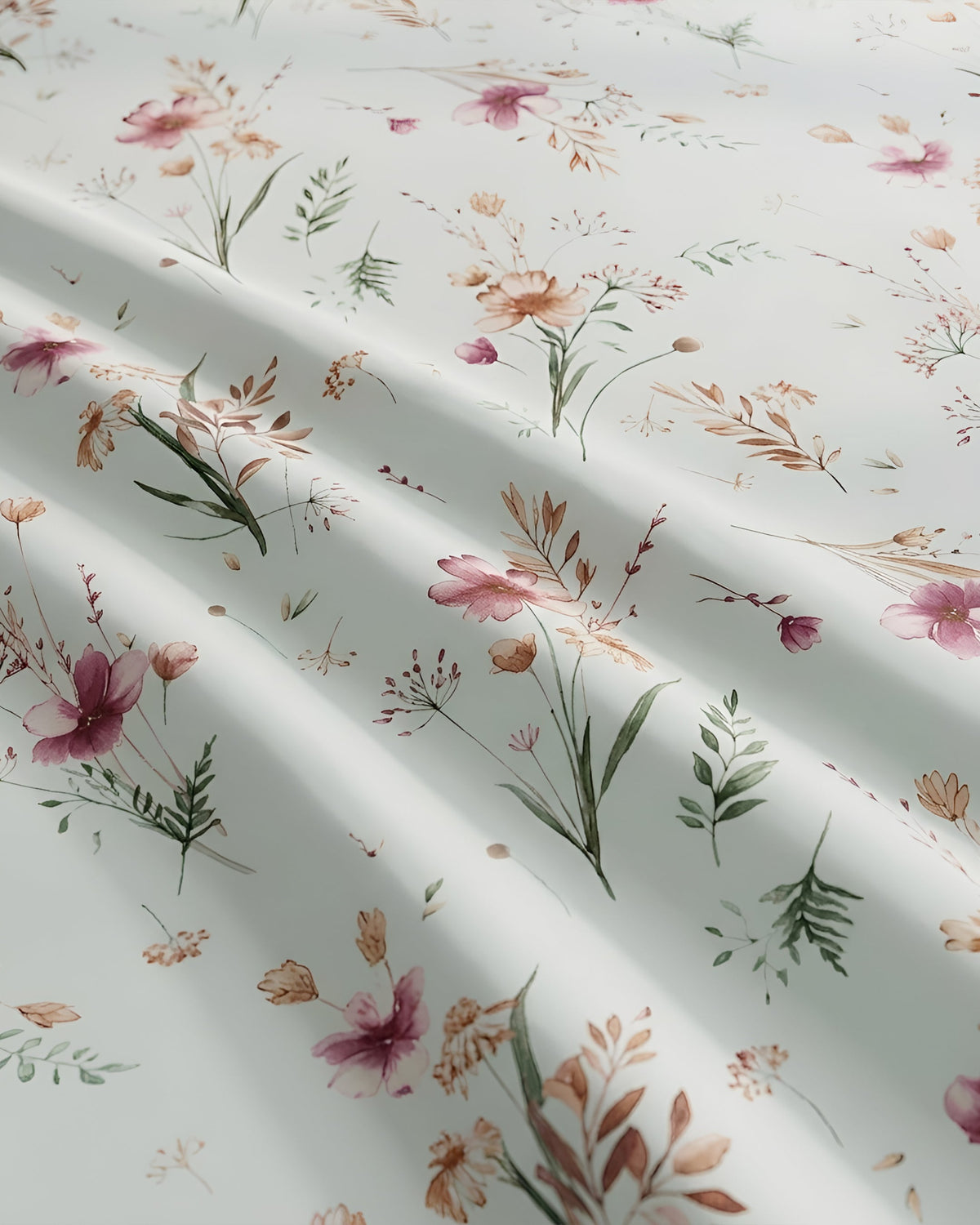 Noira 100% Cotton Printed Bedsheet (Double Bed) | Alba Collection