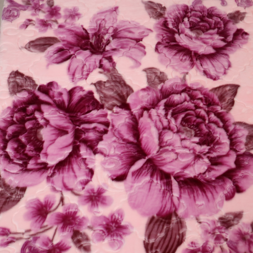 Emperor Single Bed 3+ KG Blanket - Pink Blossom