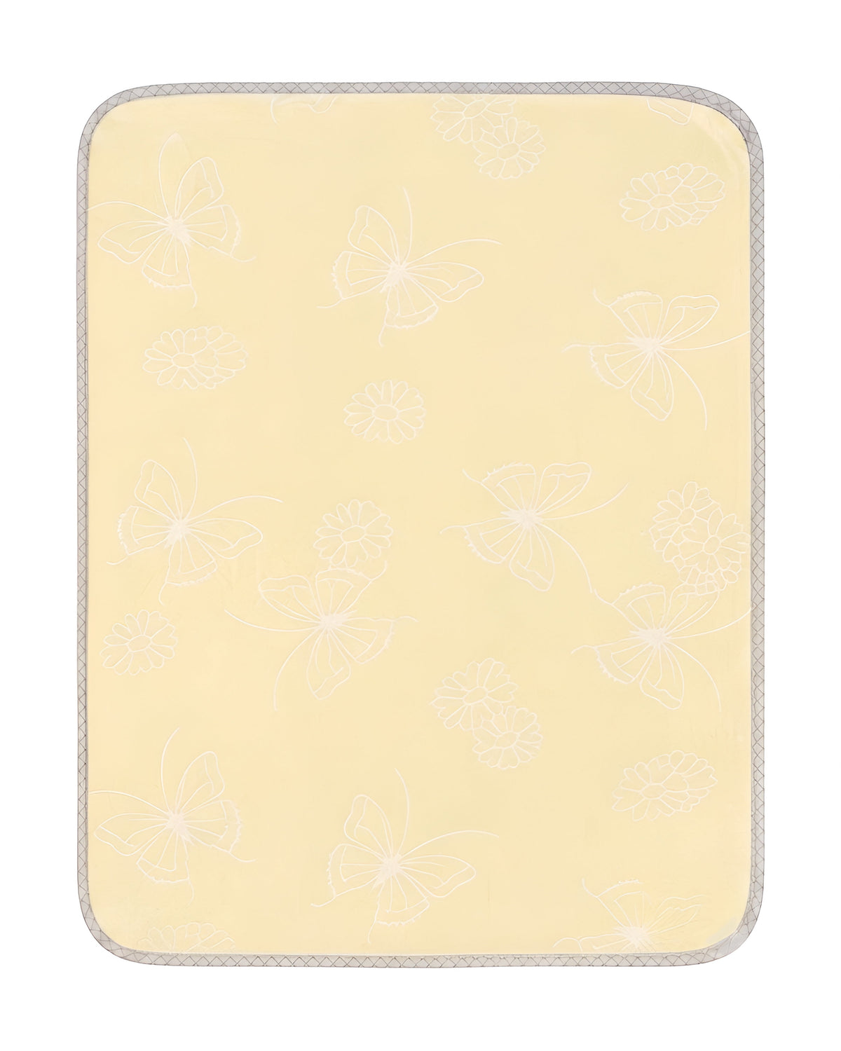 Tiny Tots Kids Blanket - Solid Yellow