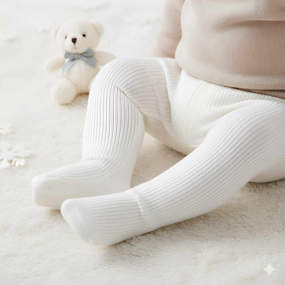 Winter Leggings Kids- White