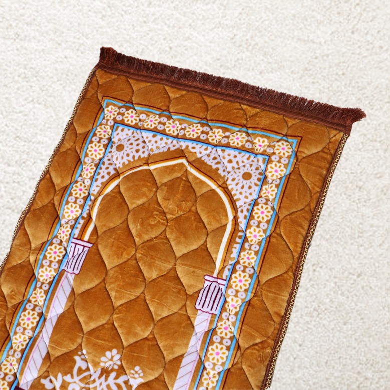 Kiswah Printed Prayer Mat - Khushu