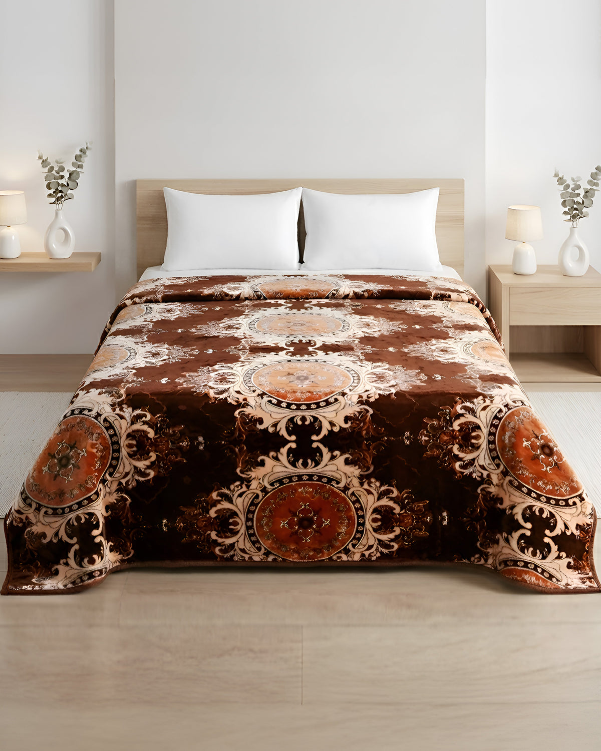 Wonder Flannel AC Blanket - Toffee