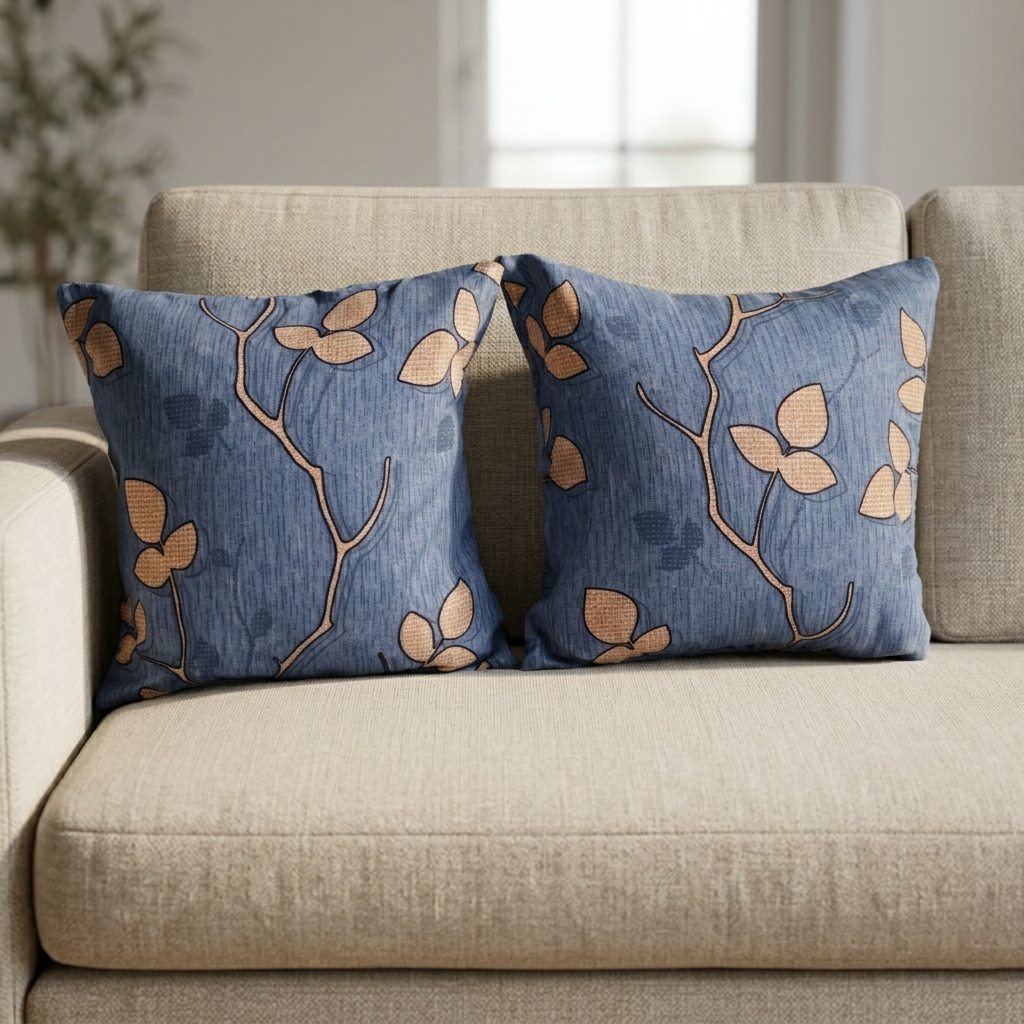 Pack of Printed Cushion Covers-Violet Hour