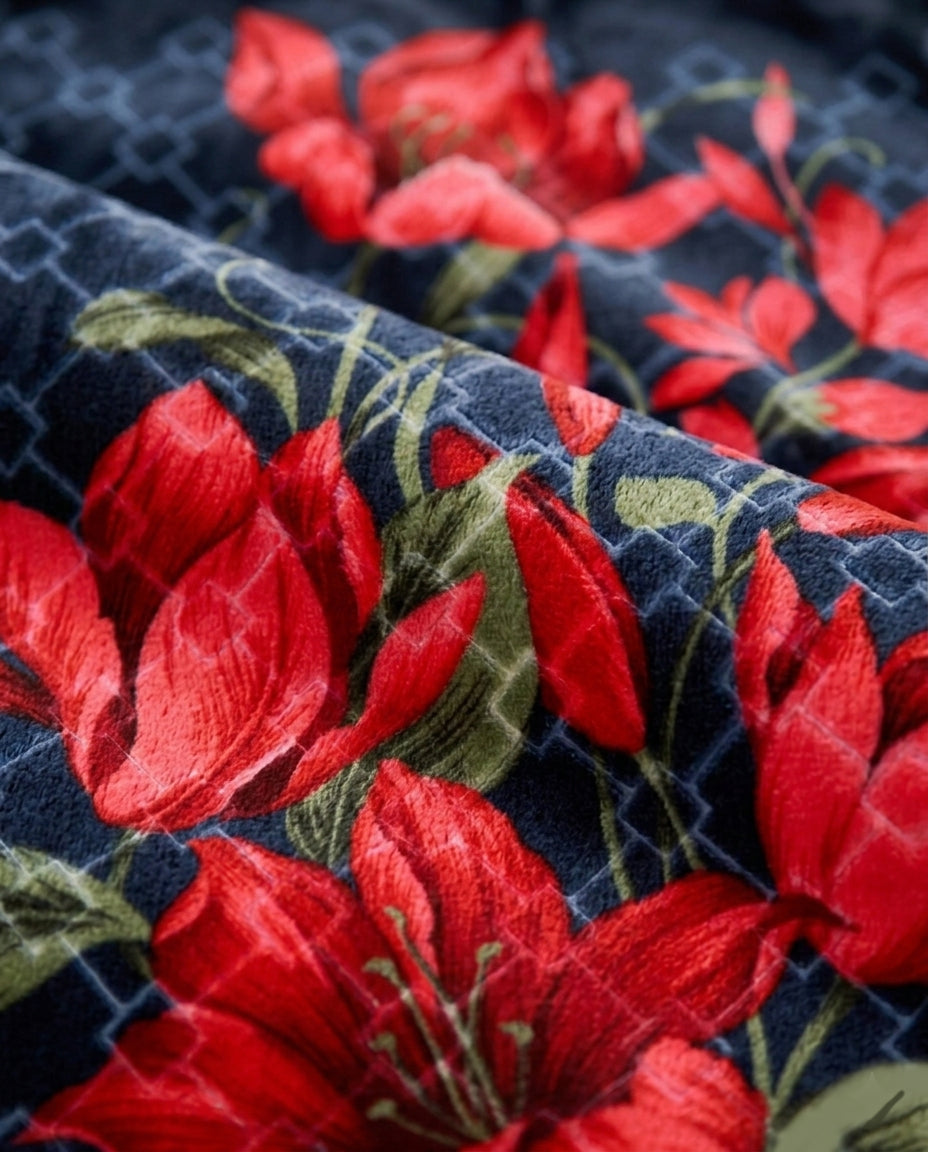Heaven 4KG 2-Ply Double Bed Blanket-Dusk