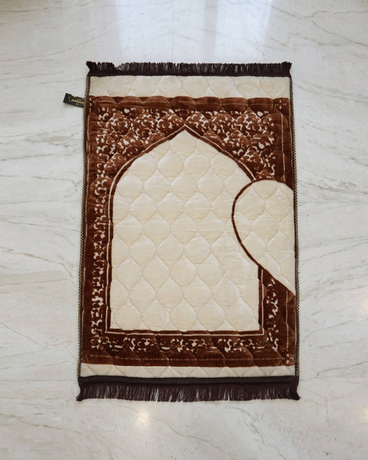 Mughal Prayer Mat Gold Series-Sharikan A
