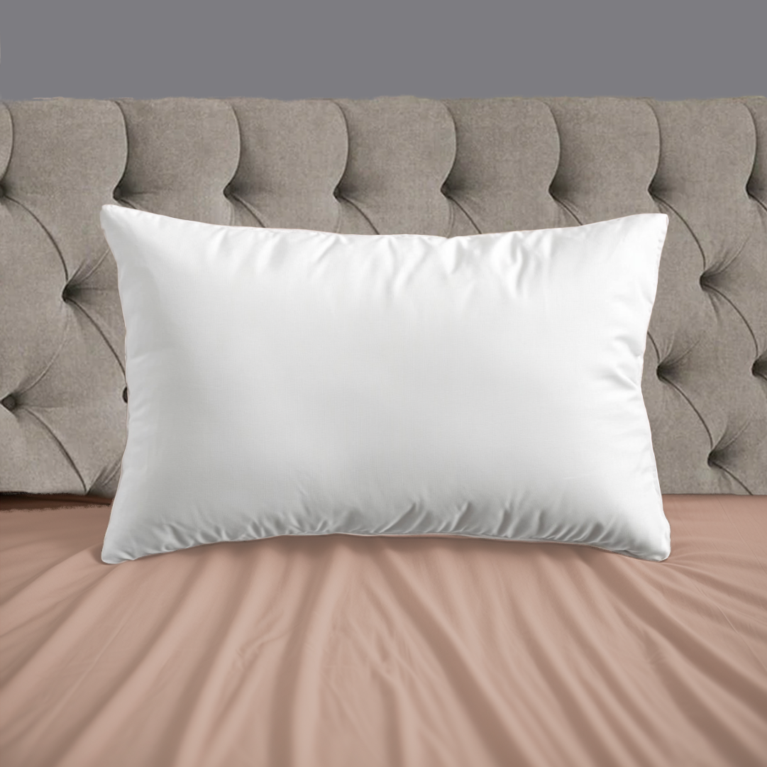 White Cotton Pillow-Pair