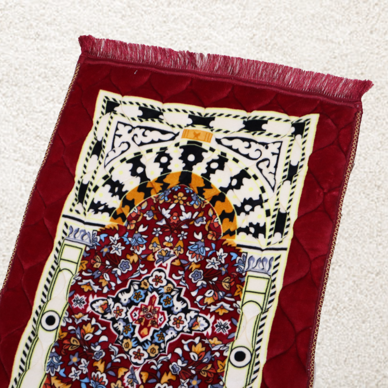 Kiswah Printed Prayer Mat-Barir