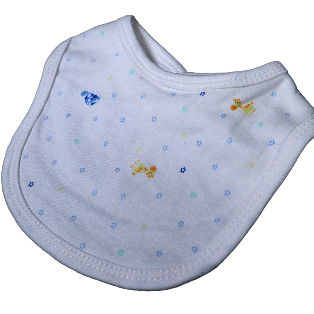 Pack of 3 Baby Bibs Set-PlumBlush