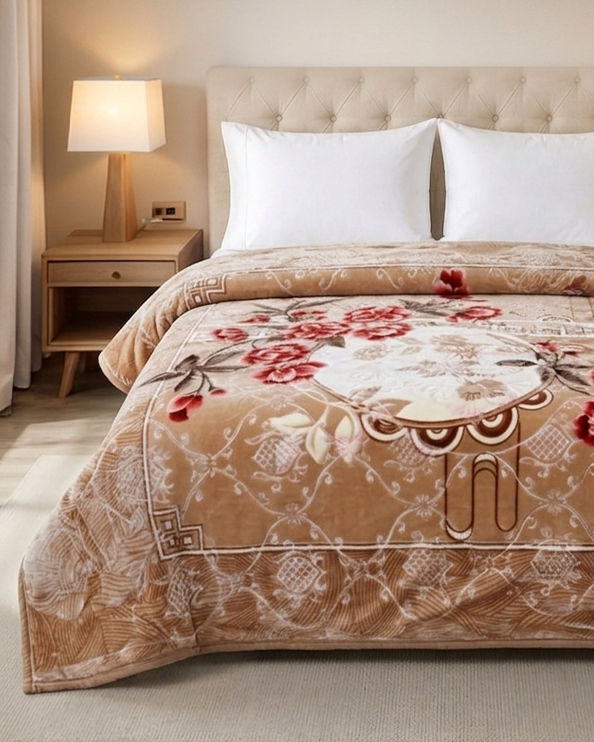 Empire 6KG 2-Ply King Bed Blanket - Cashmere