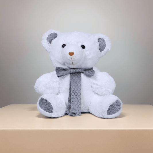 Stuffed Teddy Bear-White