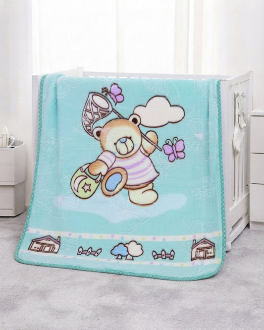 Stardust Kids Blanket-Aqua