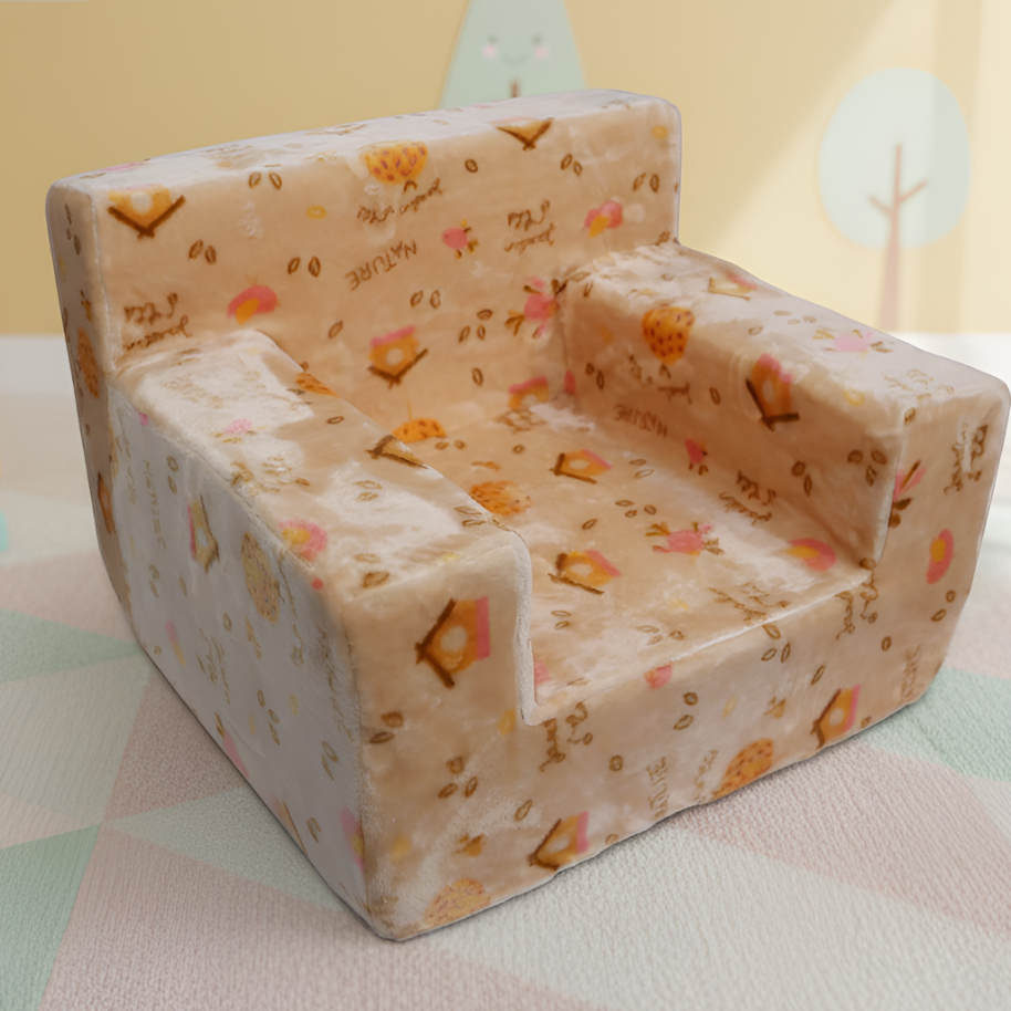 Little Lounger Baby Sofa - Peach