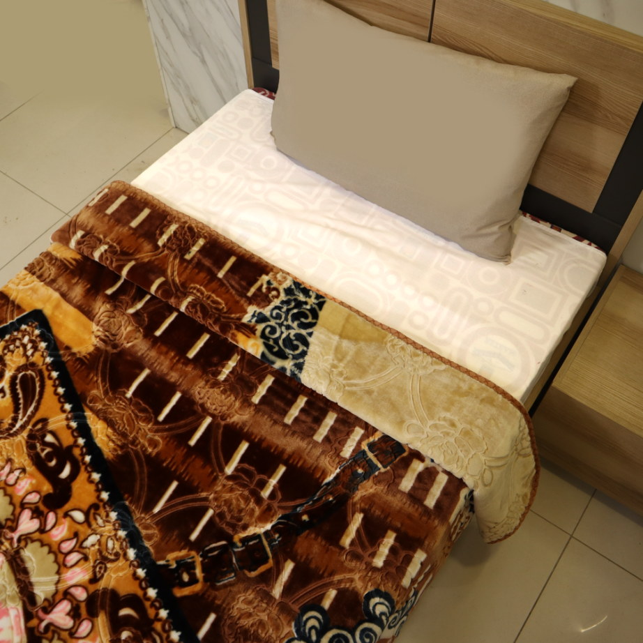 Harmony 2KG 1-Ply Single Bed Blanket - Marigold Rest