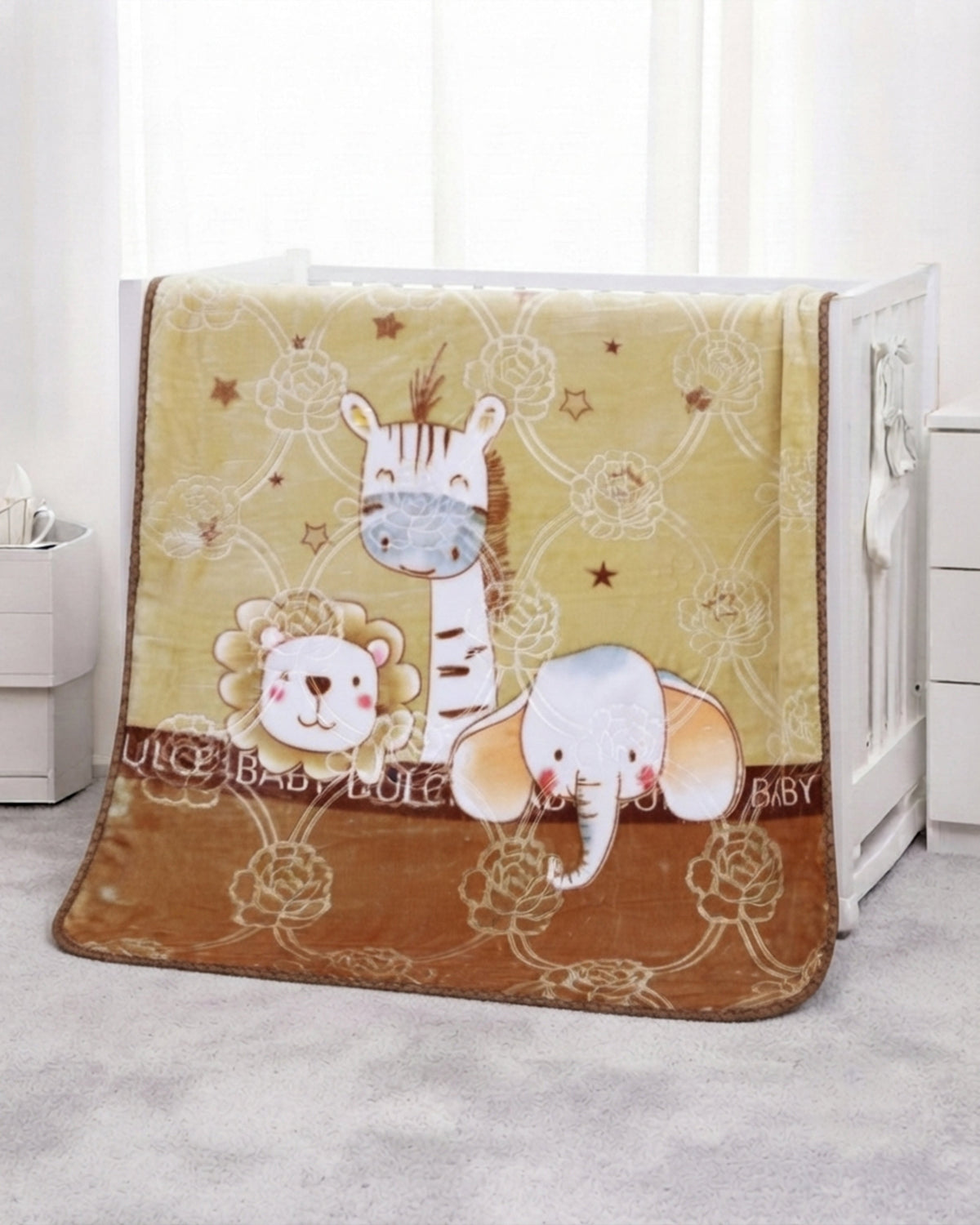 Tiny Tots Kids Blanket-Golden