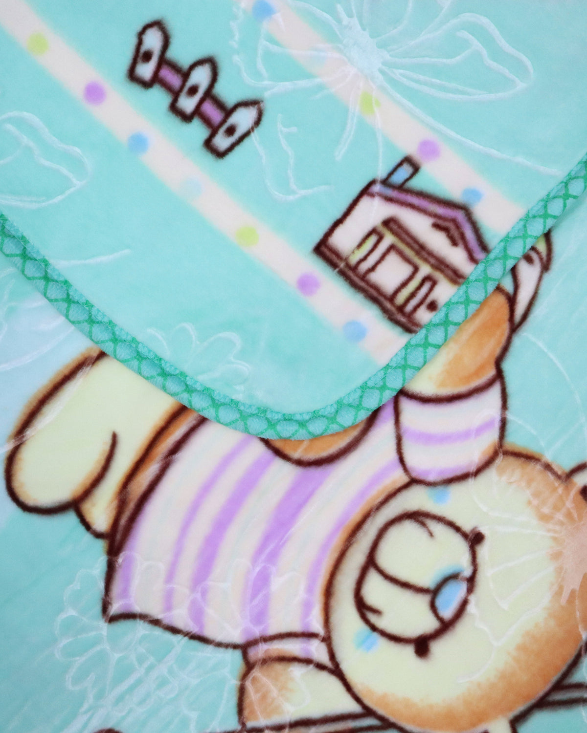 Stardust Kids Blanket-Aqua