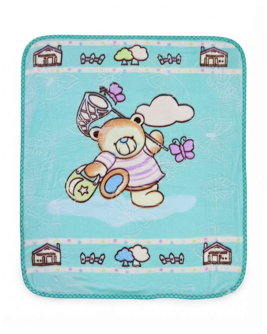 Stardust Kids Blanket-Aqua