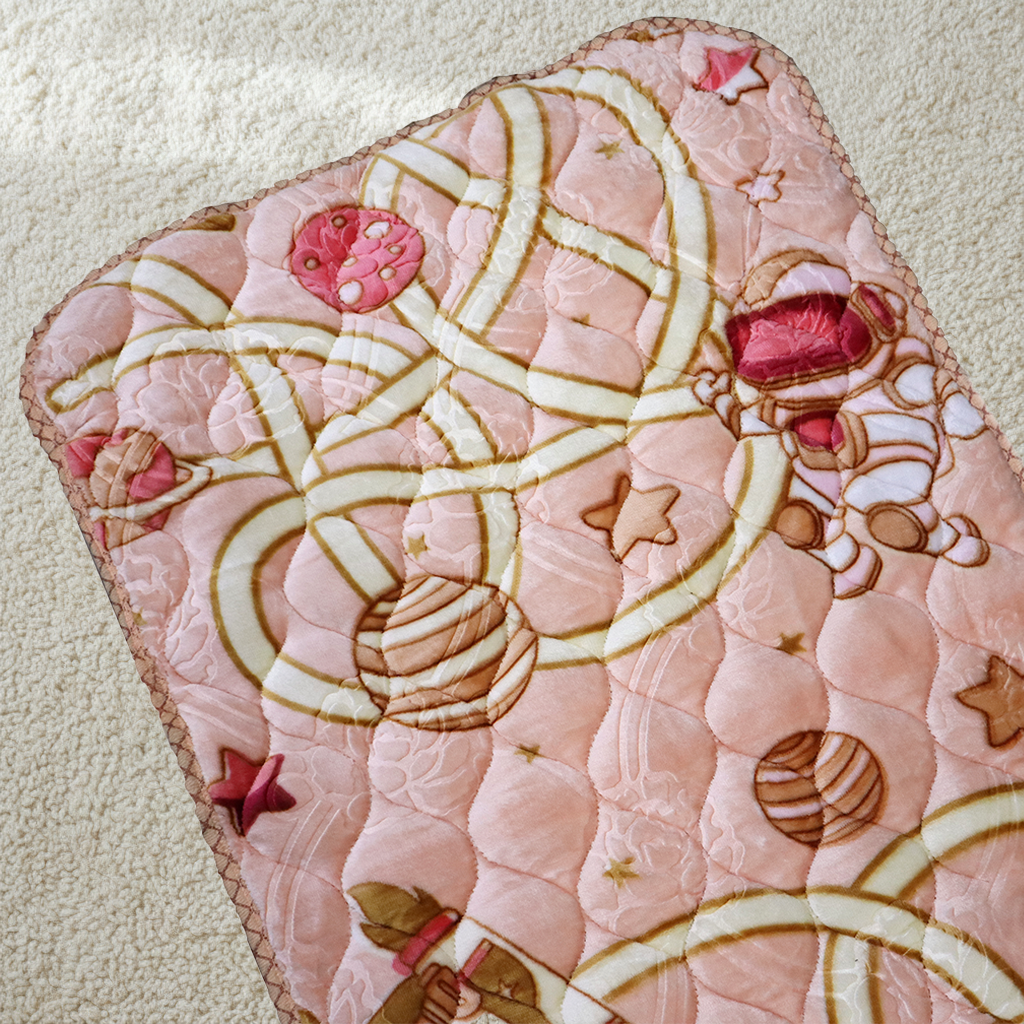 Kids Rug Play Mat-Beige (126×71 cm)