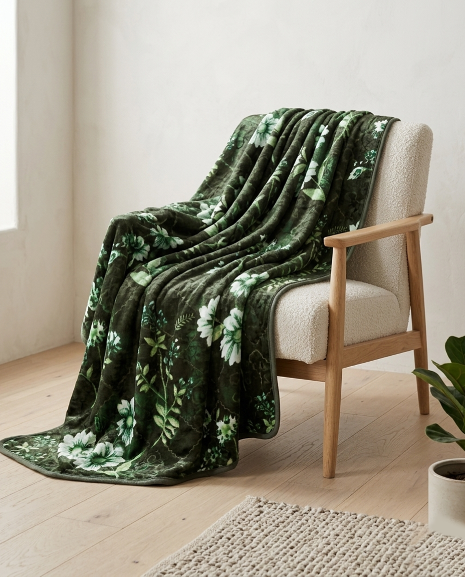 Wonder Flannel AC Blanket - Jade