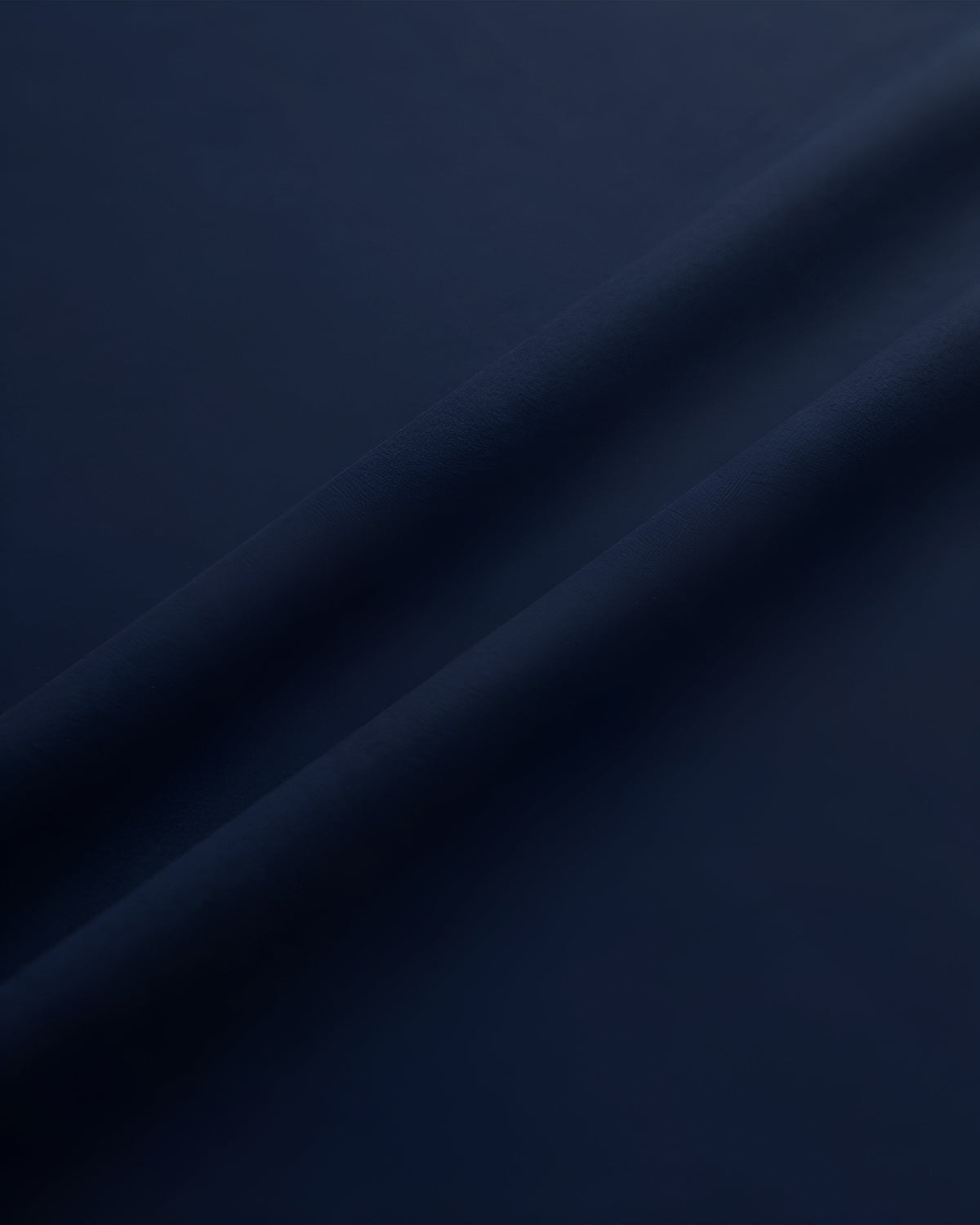 Navy Blue 100% Cotton Double Bedsheet | Sora Collection
