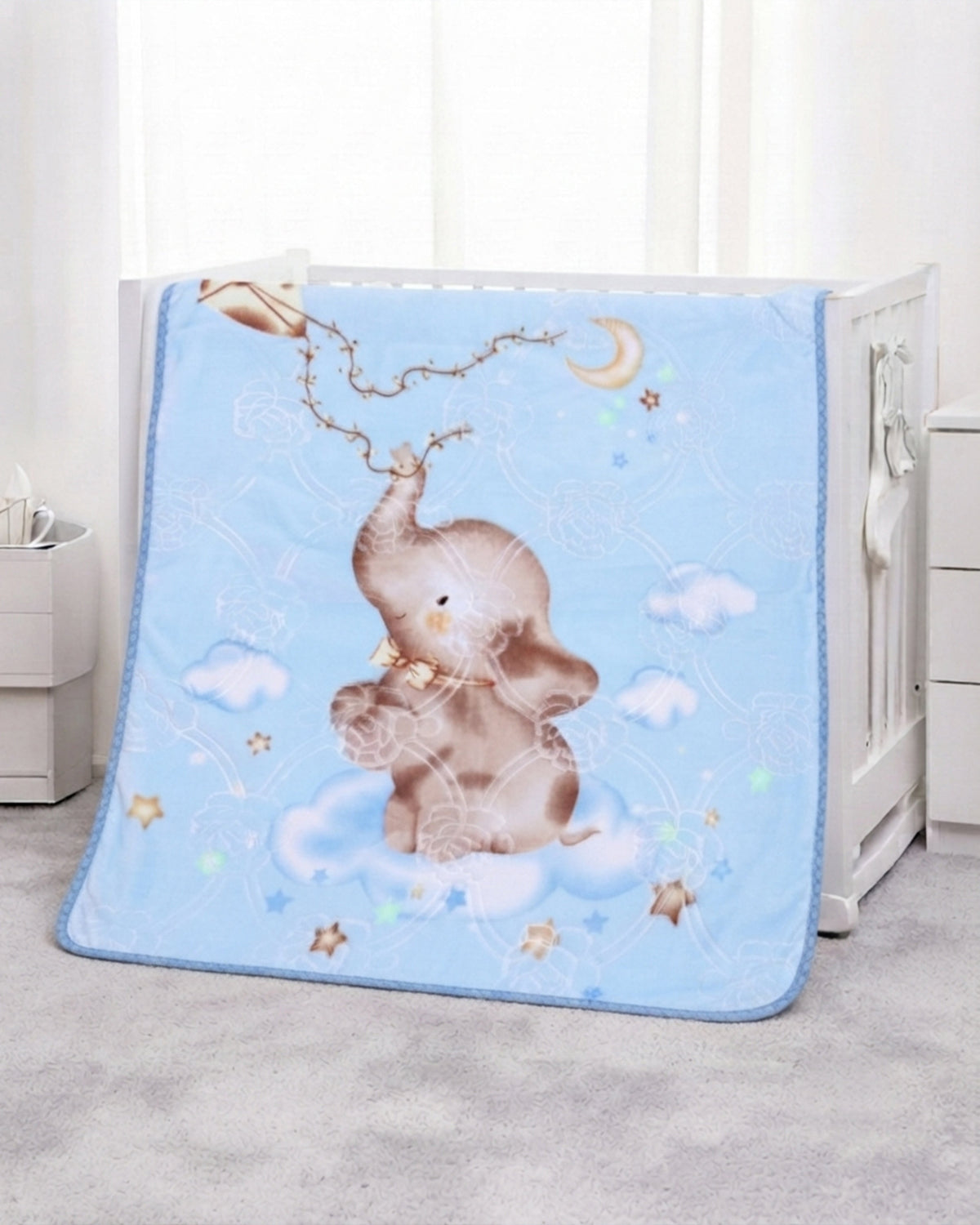 Tiny Tots-Kids Blanket-Light Blue