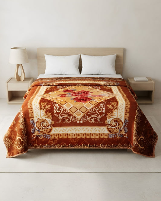Wonder Flannel AC Blanket - Pecan