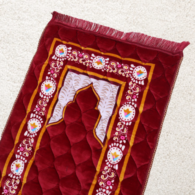 Kiswah Printed Prayer Mat-Tanzeel