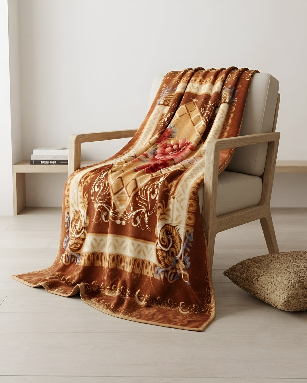 Wonder Flannel AC Blanket - Pecan