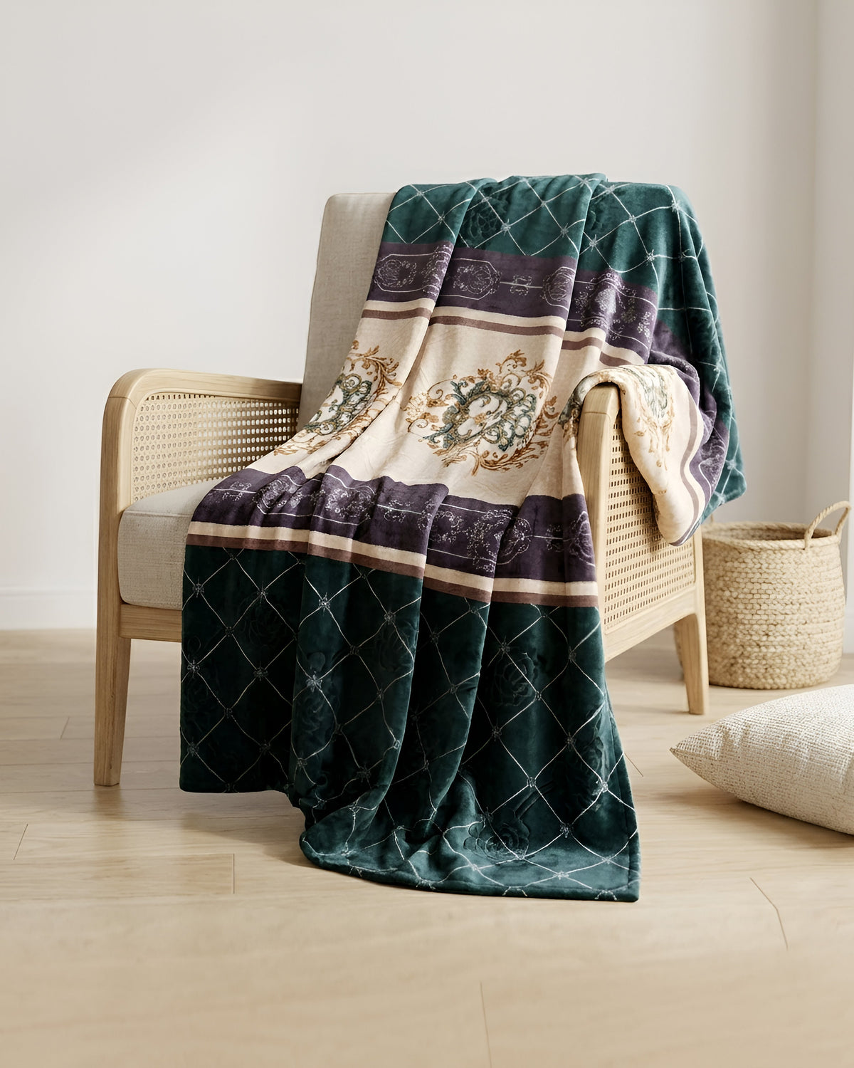 Supremo Flannel AC Blanket - Pine