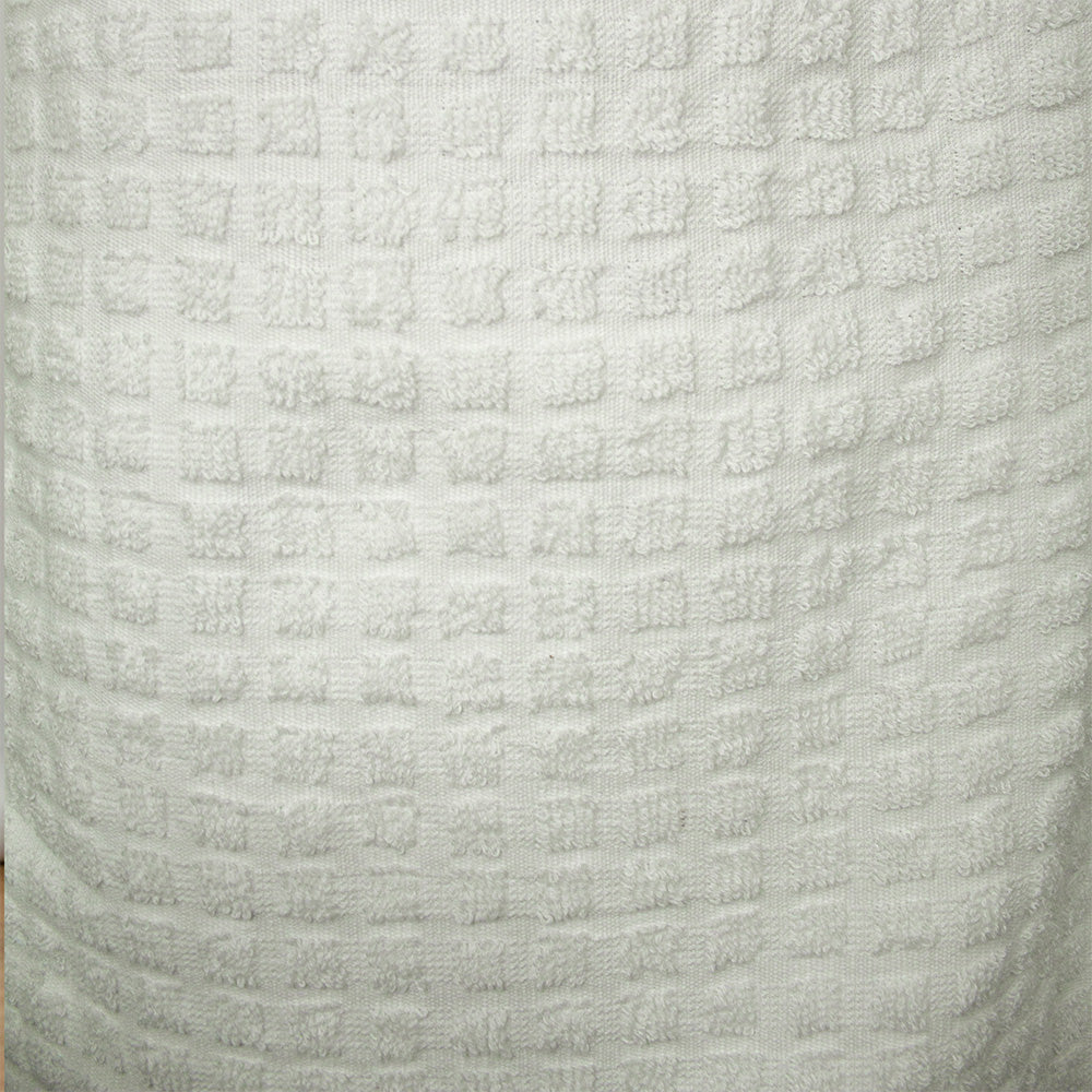 Ibne Zafar Terry Cotton Ihram for Men | Small Dobby Soft Hajj and Umrah Essential (Platinum)
