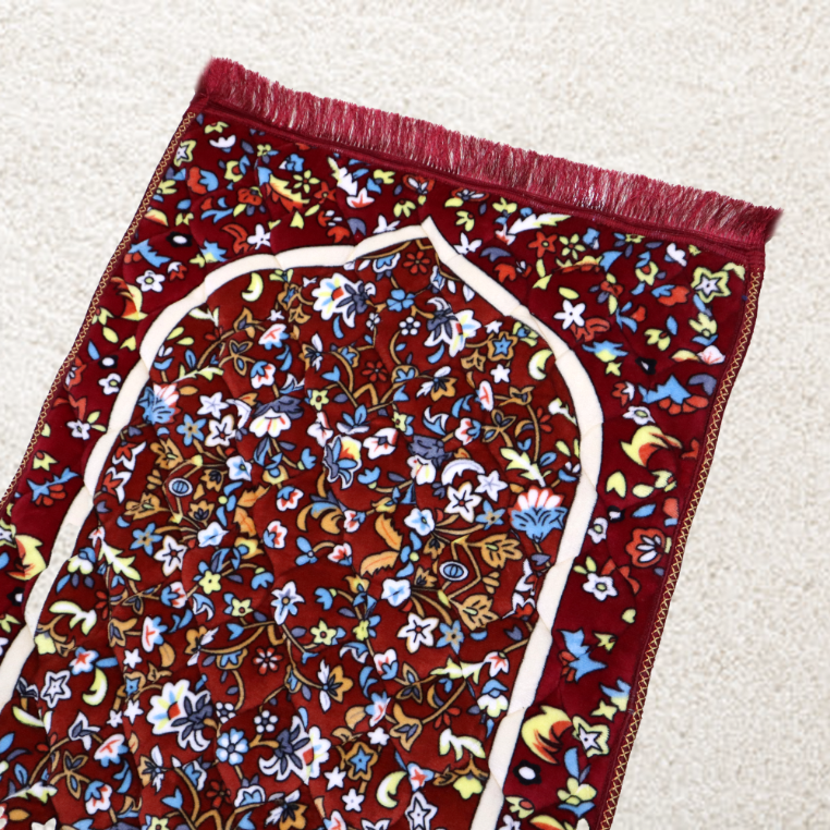 Kiswah Printed Prayer Mat-Fawz