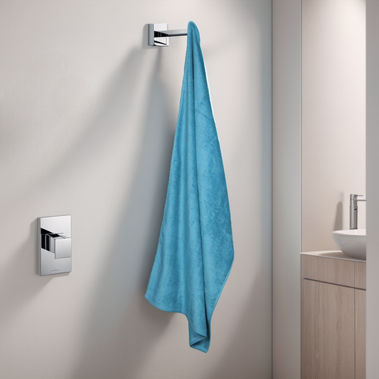 Cotton Bath Towel-Celeste