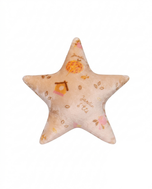 Printed Mink Cushion-Moonbeam