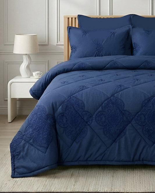 Heritage Bed Set 6 Pieces- Blue