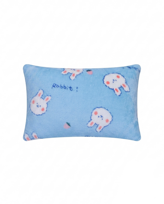 Printed Mink Cushion-Pebble