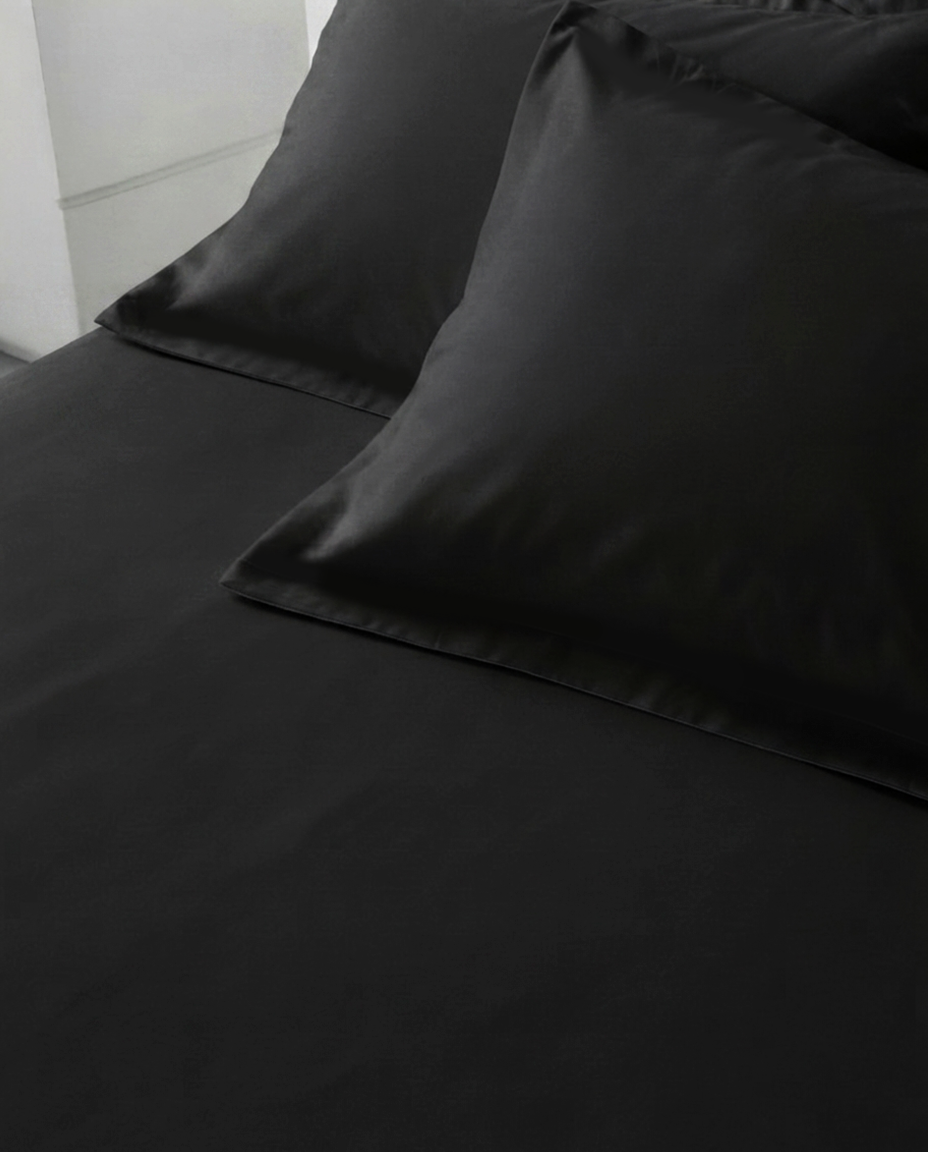 Charcoal 100% Cotton King Bedsheet | Sora Collection