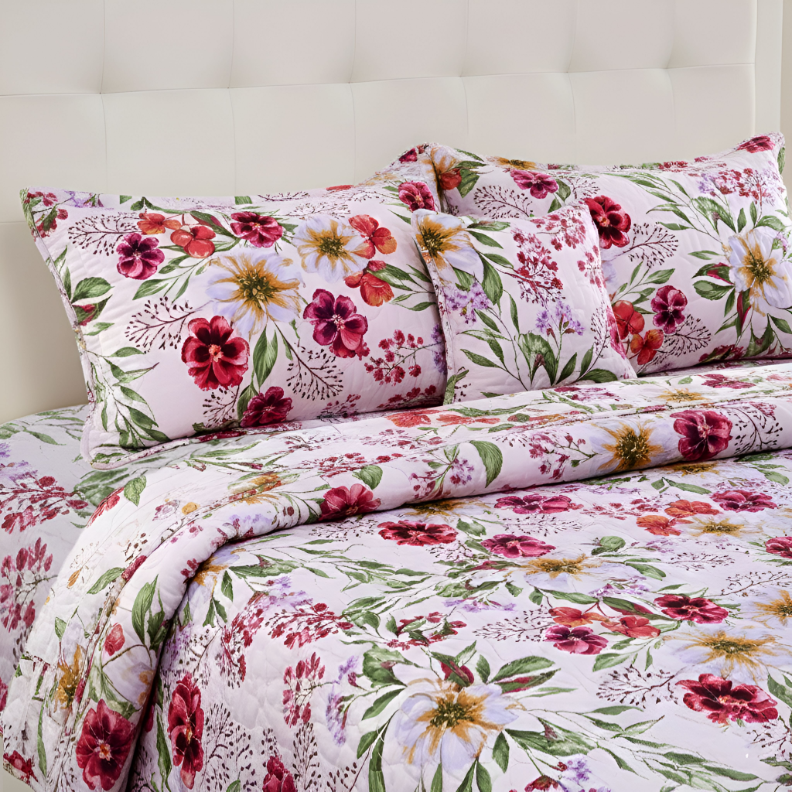Printed King Bed Comfora - Floral