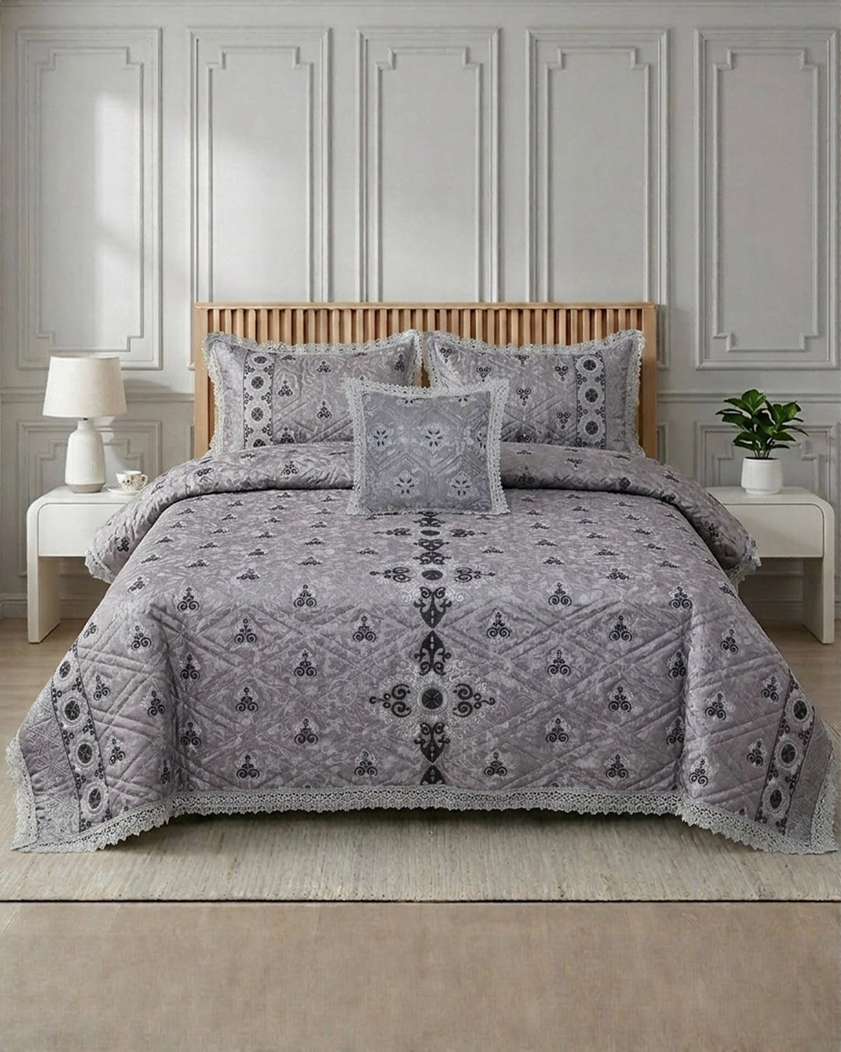 Kastoor Bed Set 4 Pieces-Seher