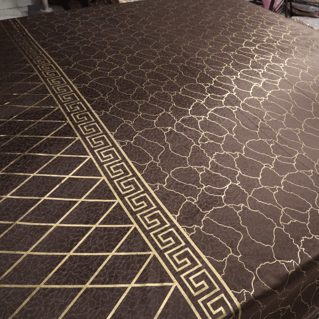 Regal Decor 3-Piece Bed Set-Chocolate
