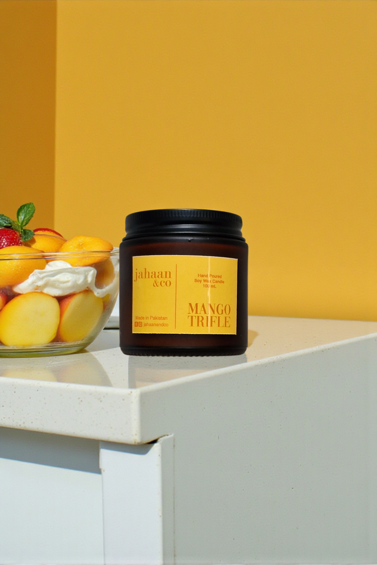 Mango Trifle Premium Candle