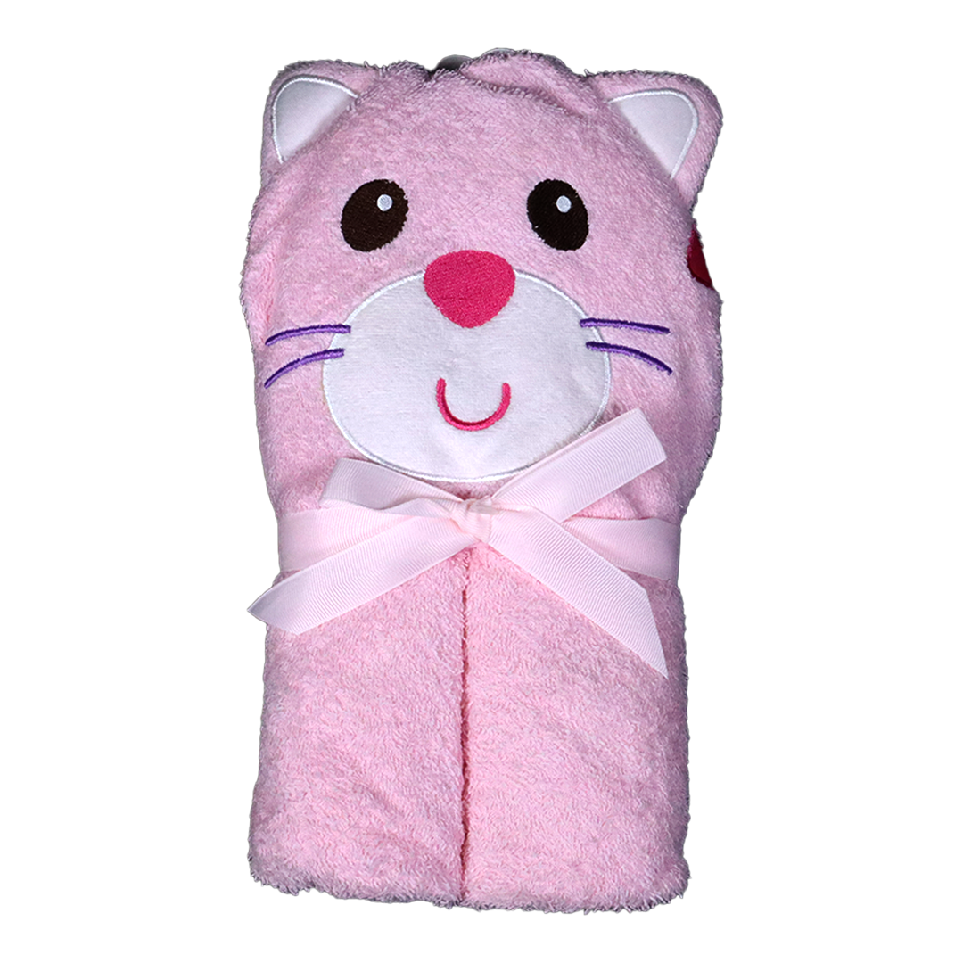 3D Baby Hooded Bath Towel-Whisker