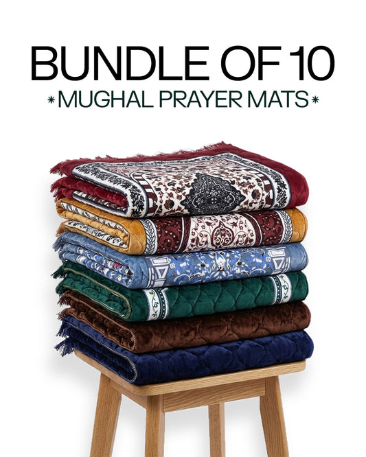 Bundle of 10 | Mughal Prayer Mats