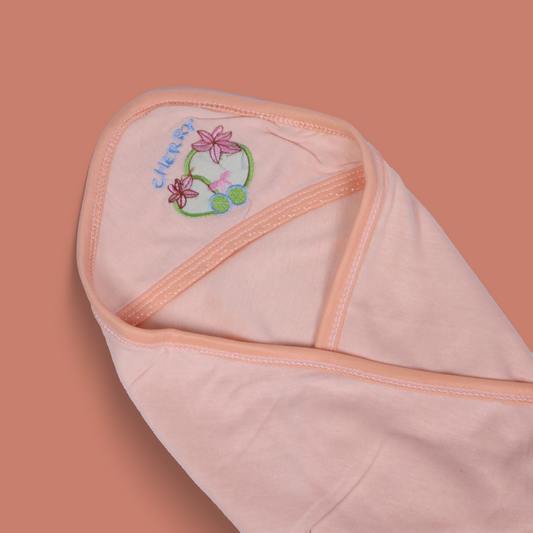 Baby Swaddle Sheet - Orange